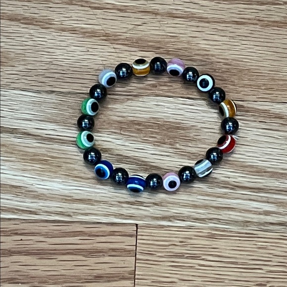 NWOT eye of protection bracelet - multi color magnetic beads - Picture 2 of 8